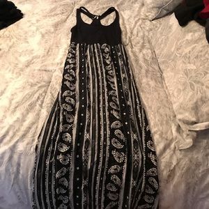 Patterned maxi dress